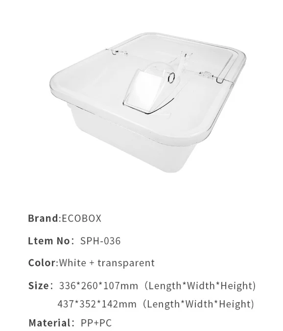 High Quality Environmental Bulk Food Container for Zero Waste Store