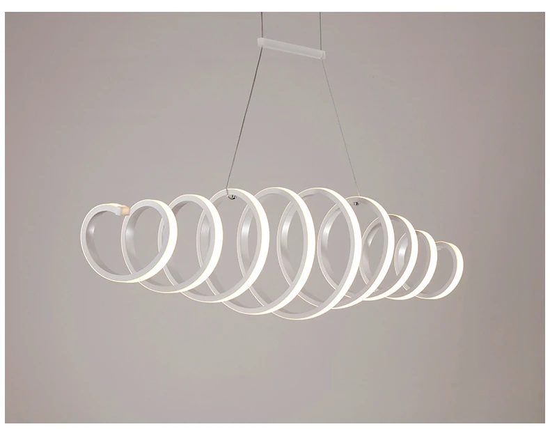 Hot post-modern led chandelier minimalist living room Nordic dining room decoration design lamp chandelier