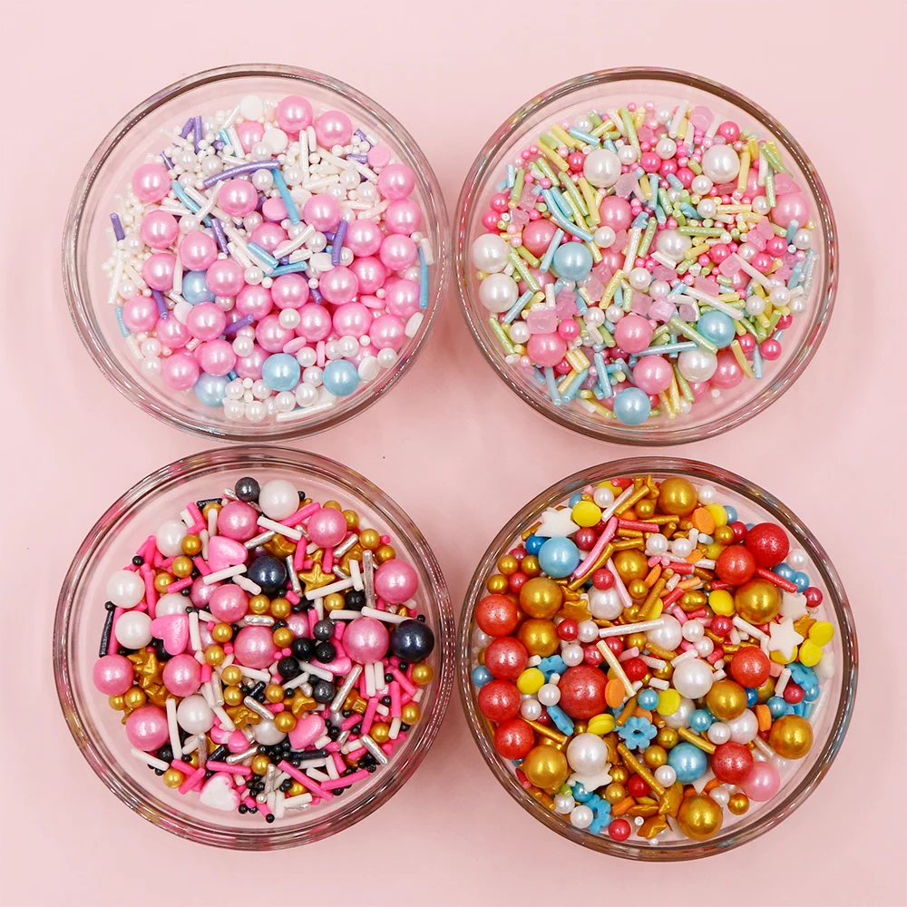 Blue Edible Sprinkles Halal Cake Sprinkles Wholesale Sugar Sprinkles