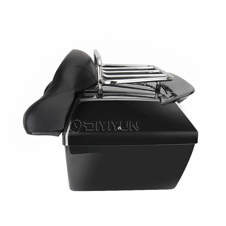 Motorcycle Top Box with Backrest - Ultimate Delivery Solution