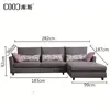 new model sofa sets pictures modern fabric corner sofa