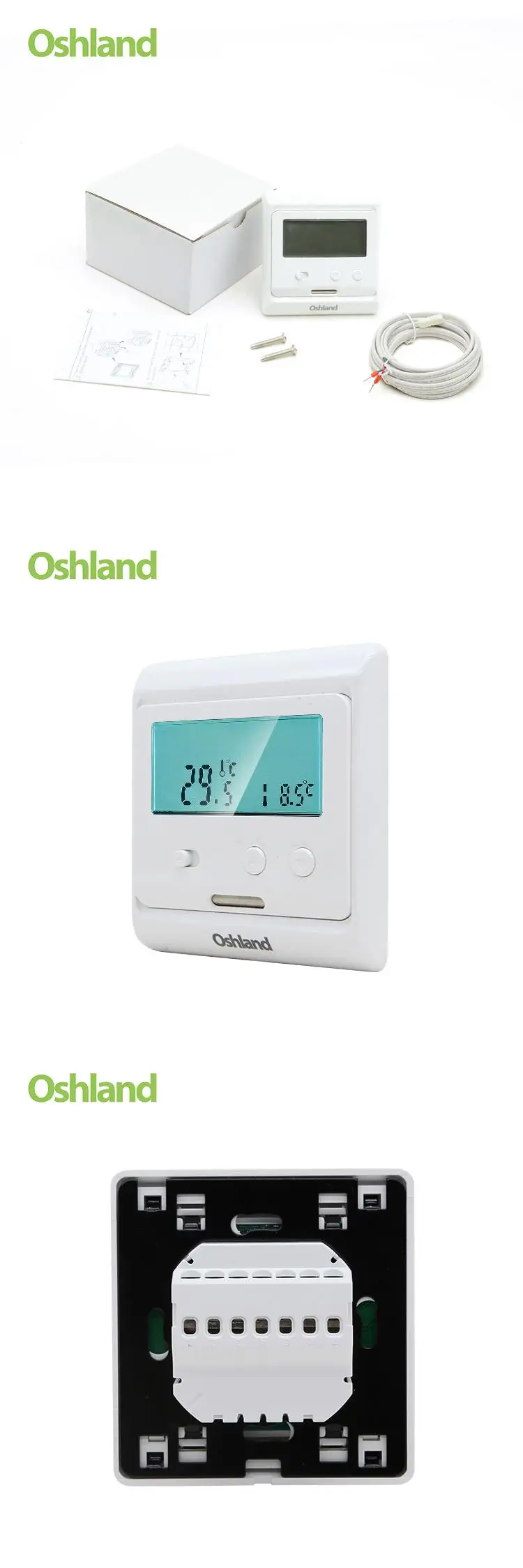 M3 Plug In Thermostats For Heating Pipe Cable Thermostat Opentherm