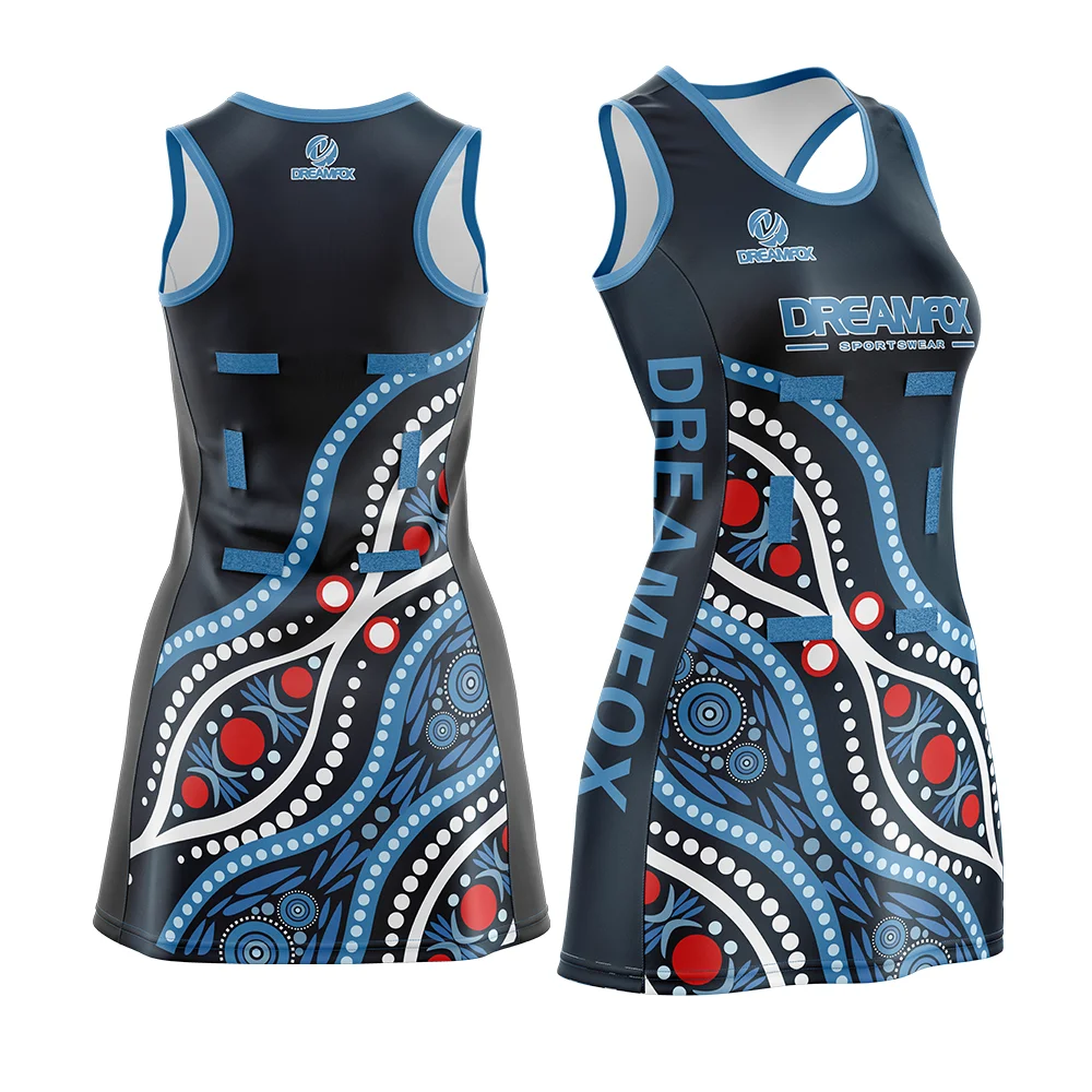blue netball dresses Netball Dress Design Gallery