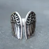 New design brass angle wings adjustable ring for women gift