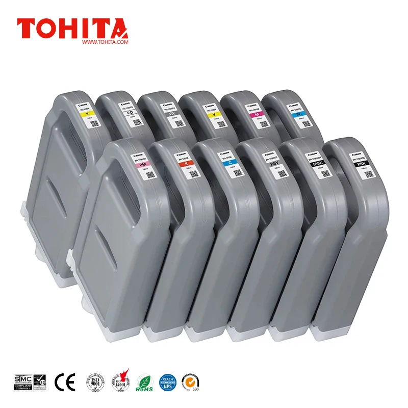 Ink Cartridge PFI-1700 for Canon Pro 2000 4000 4000s 6000 6000s TOHITA ...