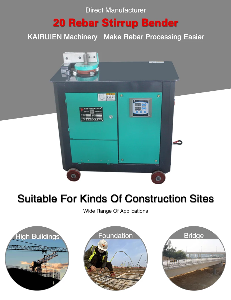 Steel Bar Stirrup Bender Making Machine