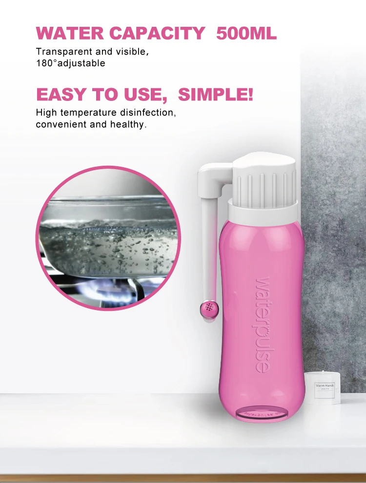 Waterpulse Ed550 Portable Vaginal Irrigation Set Feminine Hygiene