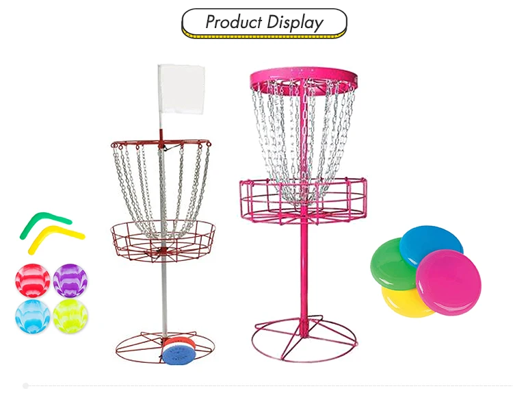 Outdoor Sport Basket Target Game Flying Disc Toy Golf Sets Portable Disc Golf Target Disc Golf