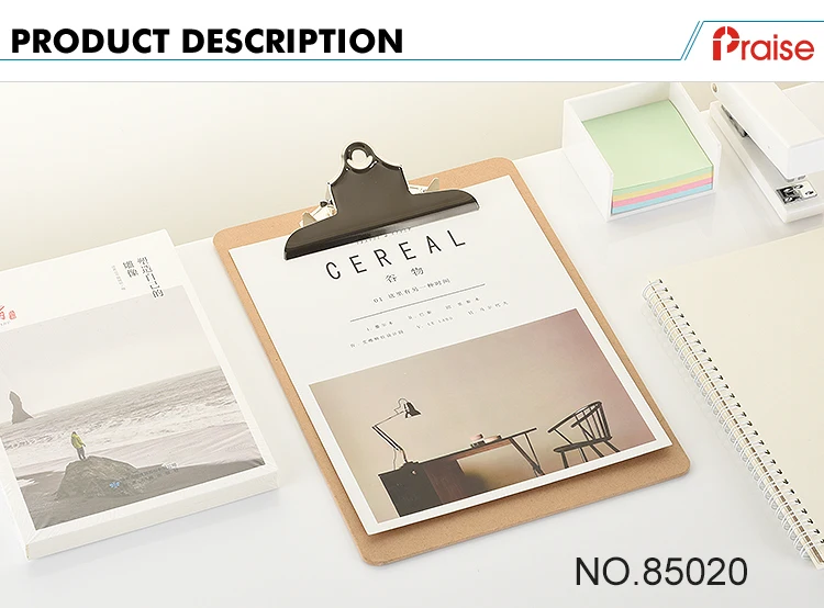 Custom Ecofriendly Table Template Menu Mdf Wooden A4 Clipboards With