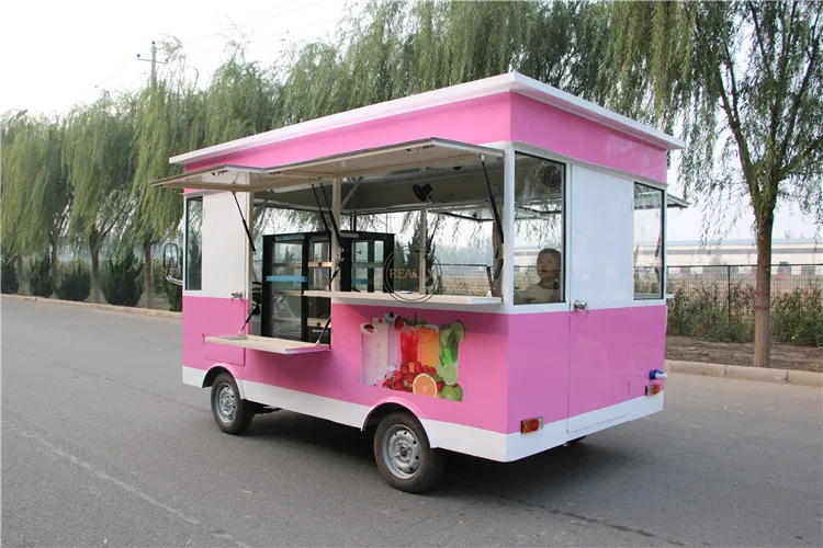 2024 New Outdoor Kitchen Fast Mobile Food Cart America Electric Food ...