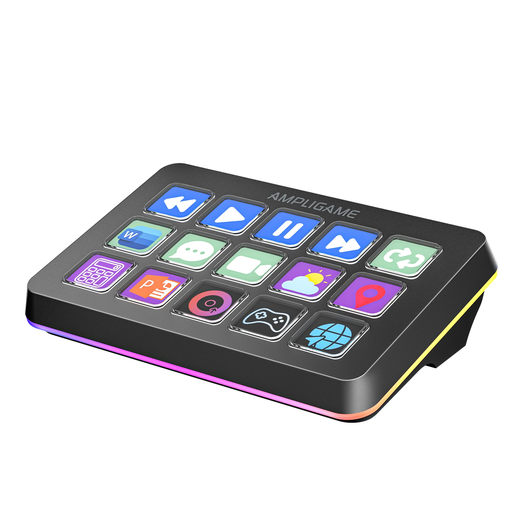 Fifine Ampligame D6 - Stream Controller Customizable Keyboard