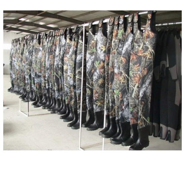 
Breathable neoprene boots chest fishing wader suit 