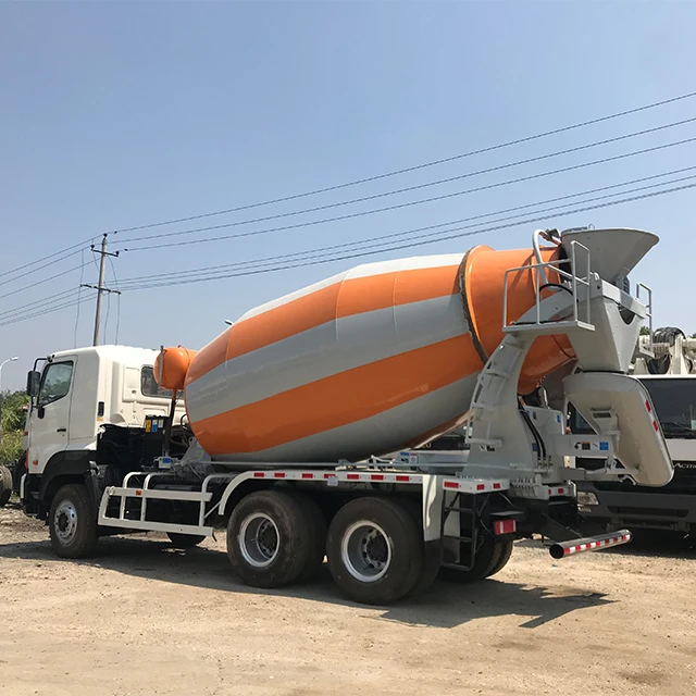 Zoomlion Used Truck Mounted Concrete Mixer Truck Machinery For Sale