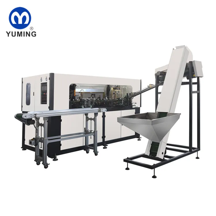 
China Manufacturing 2 Cavity Full Automatic PET Blow Molding Machine Blower For Hand Wash Bottle 