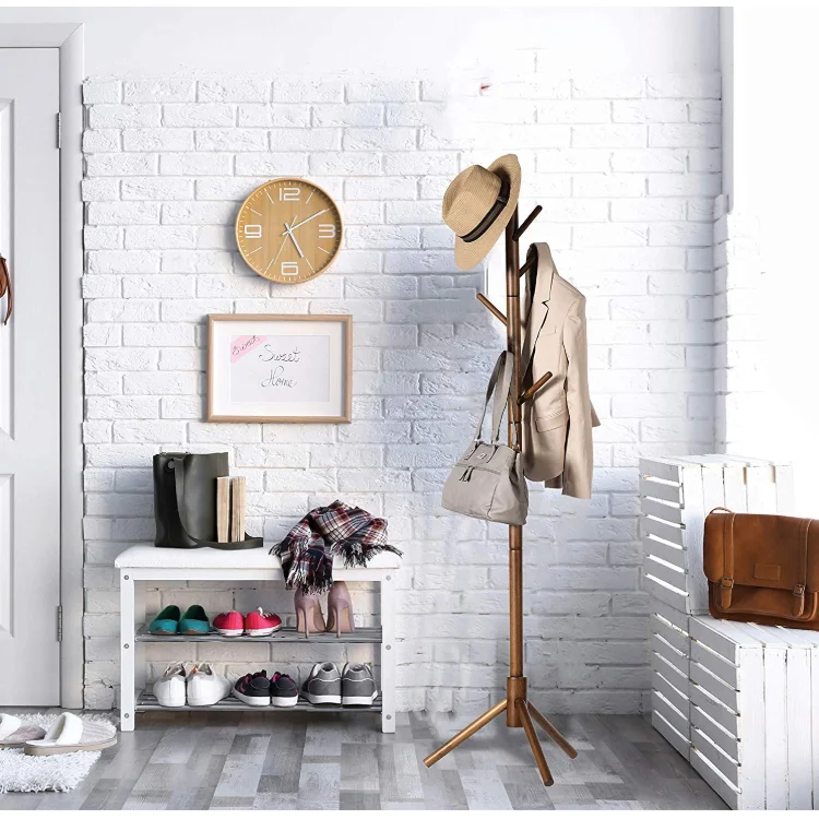 coat rack wood
