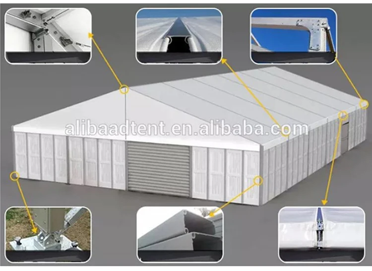 Large Ghana Tent 20x30 Marquee Canopy Party Wedding Tents Hot Sale For