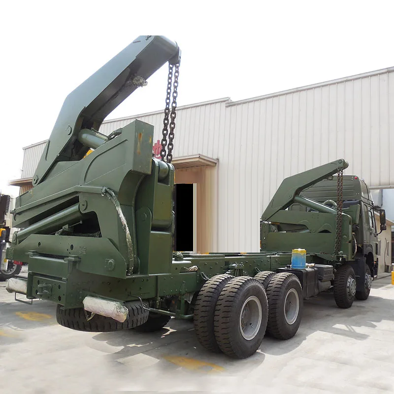 20英尺集装箱侧线装载机起重机侧装卡车