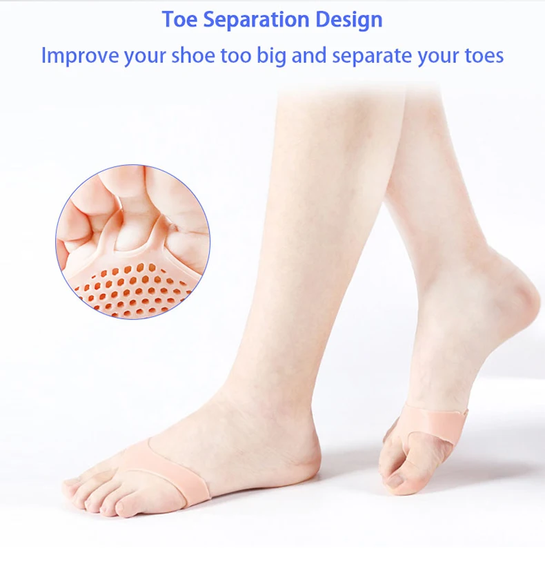 Making Silicone Padded Forefoot Insoles Honeycomb High Heel Shoes Pad ...