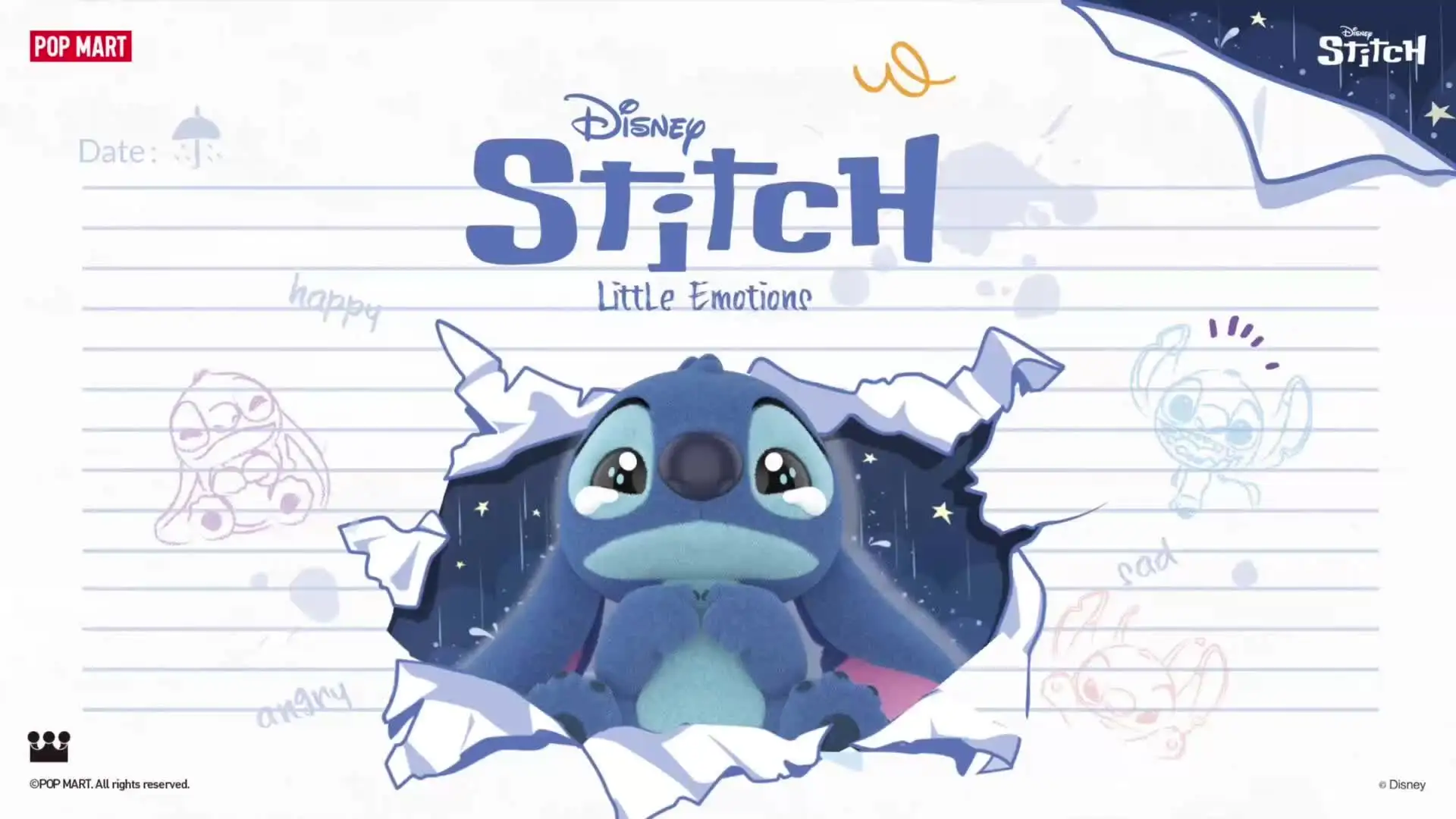 Popmart Official Store - Original Stitch Little Emotions