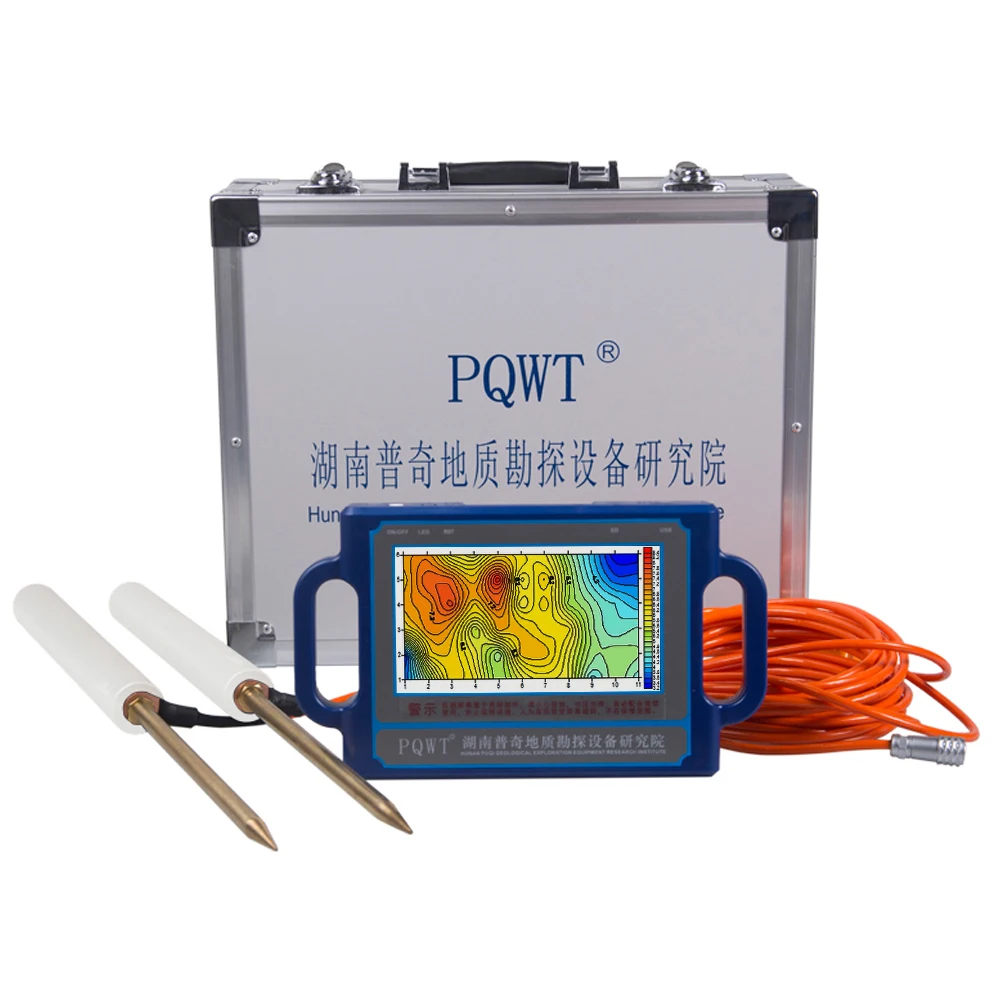 Pqwts500 Automatic Mapping Water Detector S500 Deep Water Finder Groundwater Seeker Tools For
