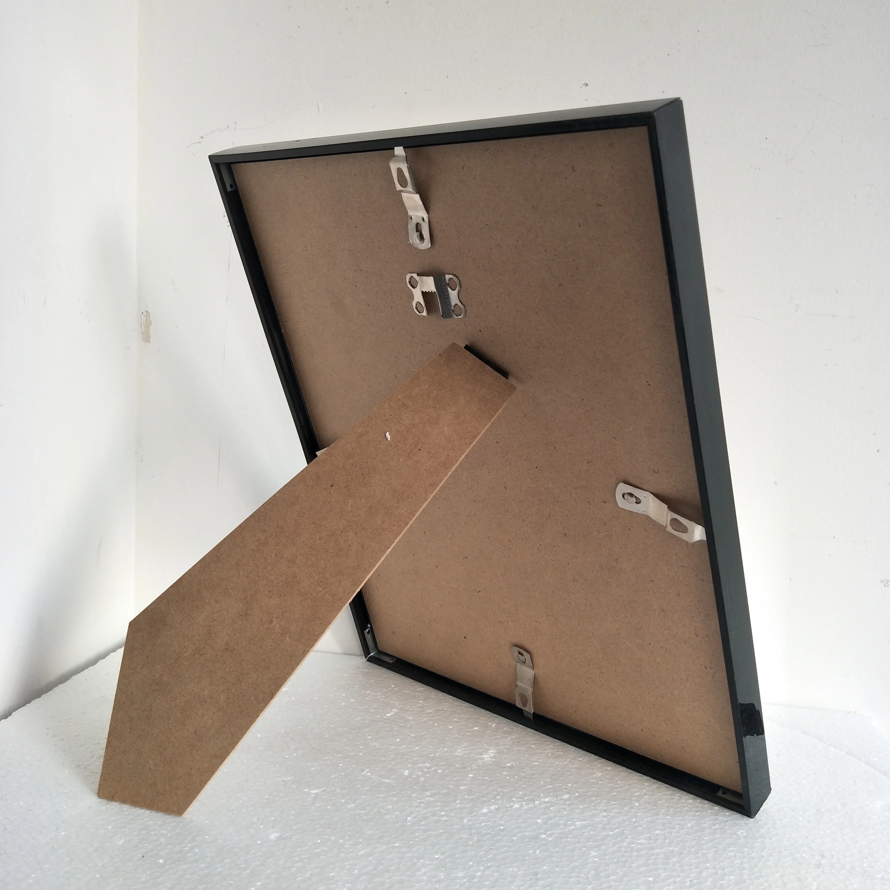 批发便宜窄pvc塑料相框大号30x 40cm 45x 60cm塑料相框散装pvc桌面