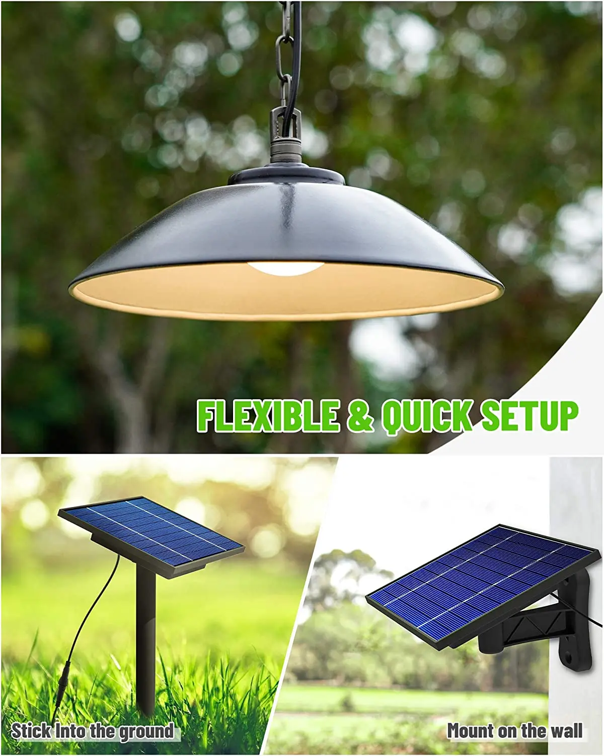 Wholesale Led Hanging Solar Shed Light Chandelier Lamp High Bay