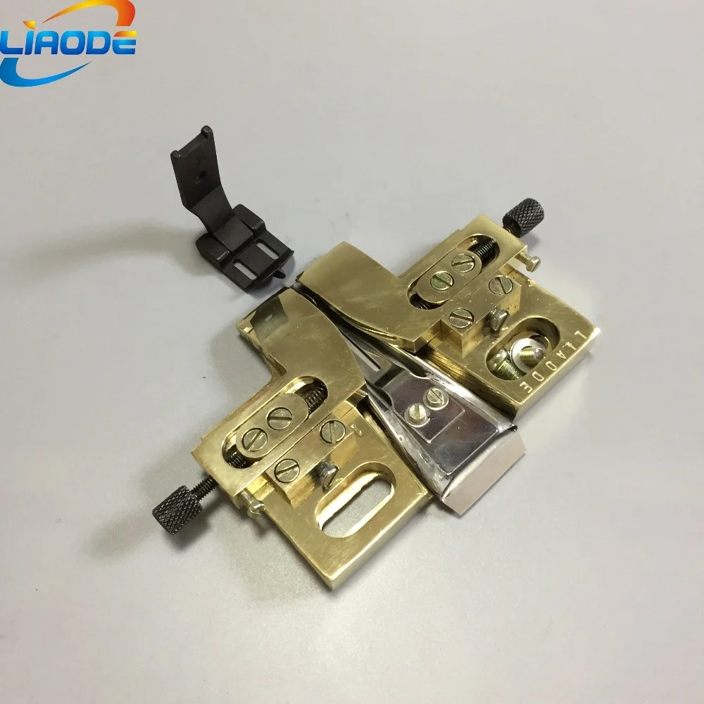 
LAT-1 Baseball Cap Manual Twin needle folder for Inner strip 