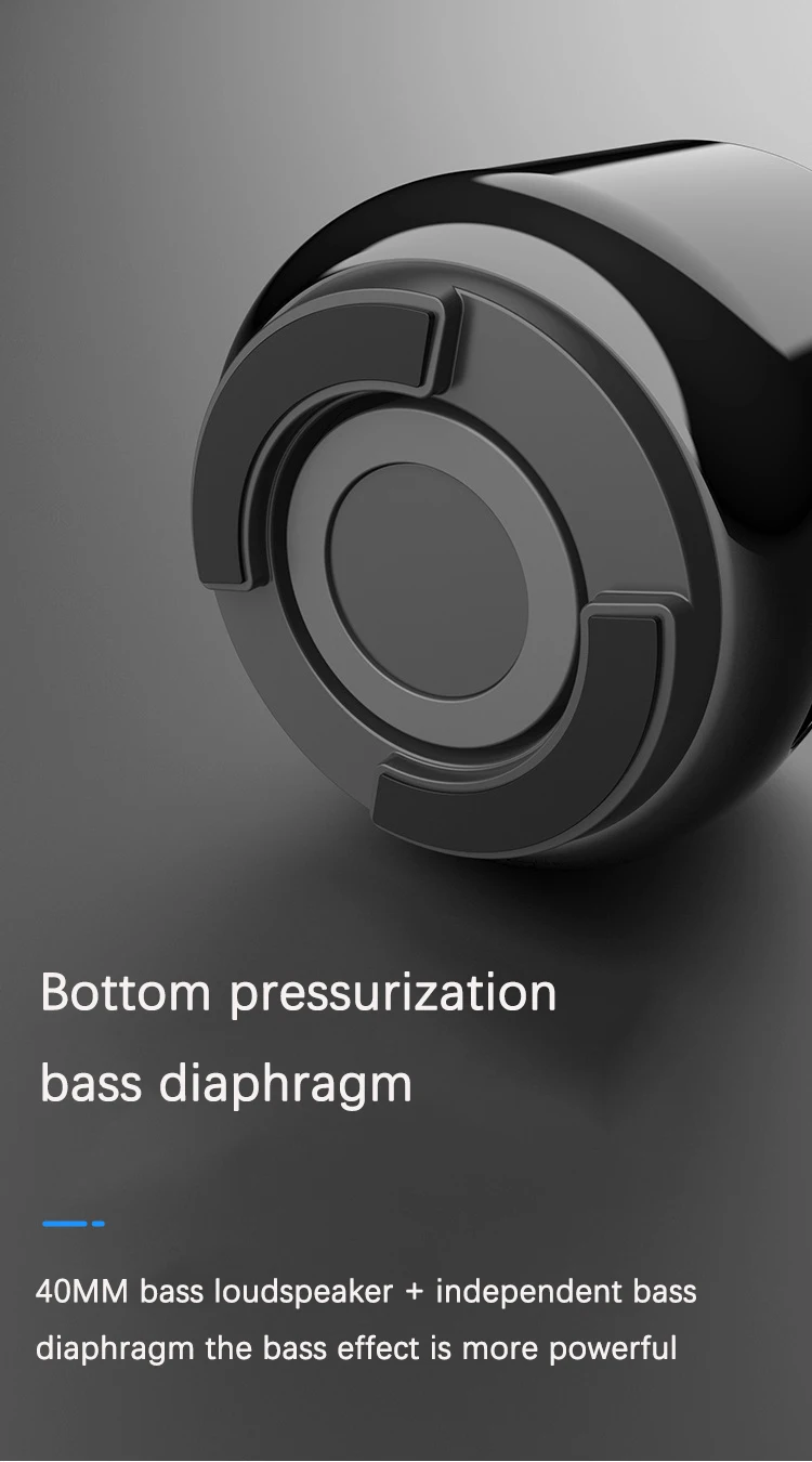 HIFI Stereo Bluetooth Wireless Speaker Home Loud Handfree Music Speaker for Phone - ANKUX.COM