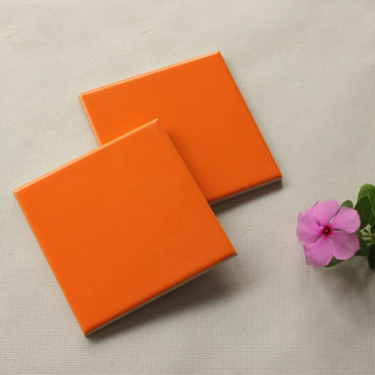 x 150毫米橙色釉面砖 - buy 釉面砖,设计彩色墙砖,瓷砖墙砖 product