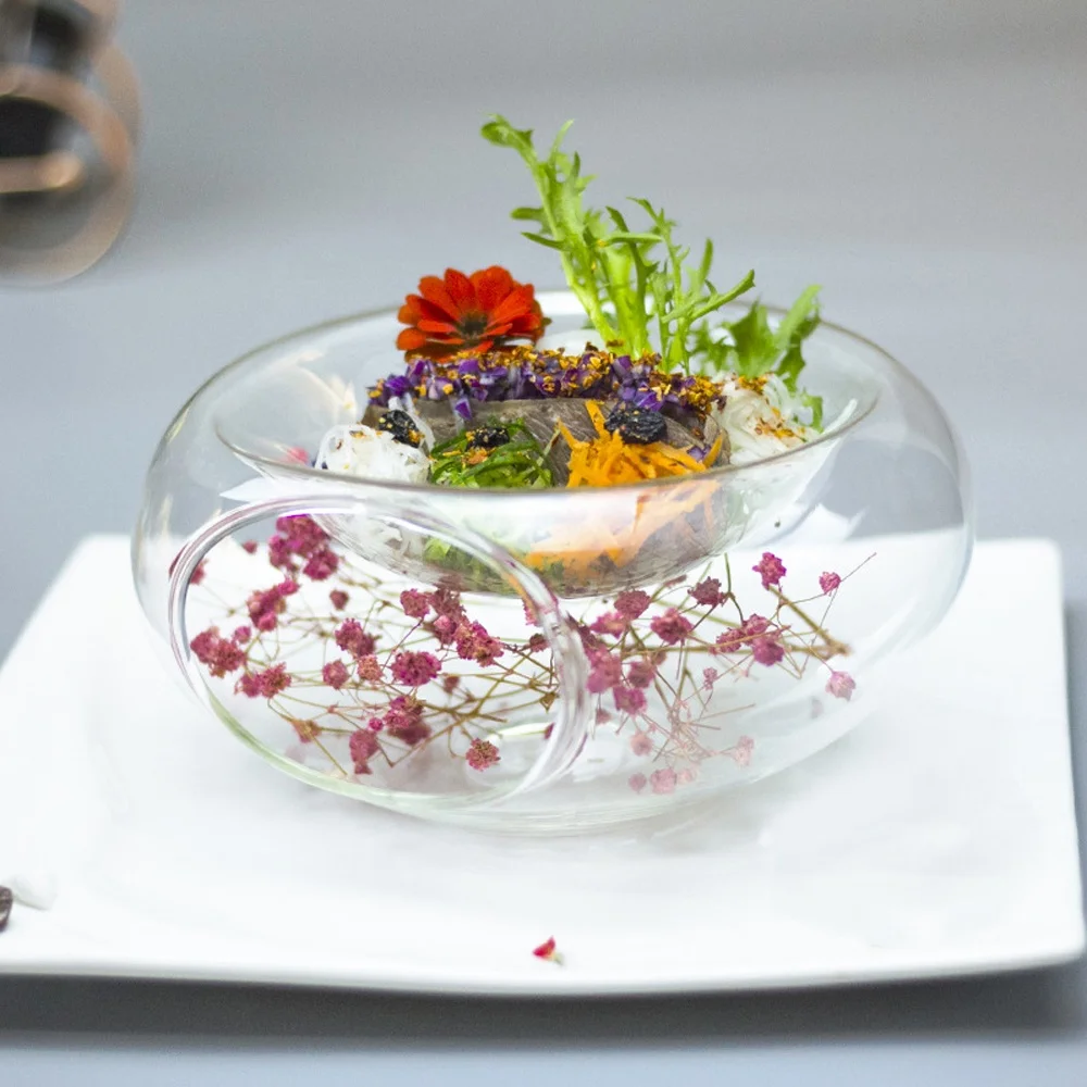 Side Hole Double Wall Bowl