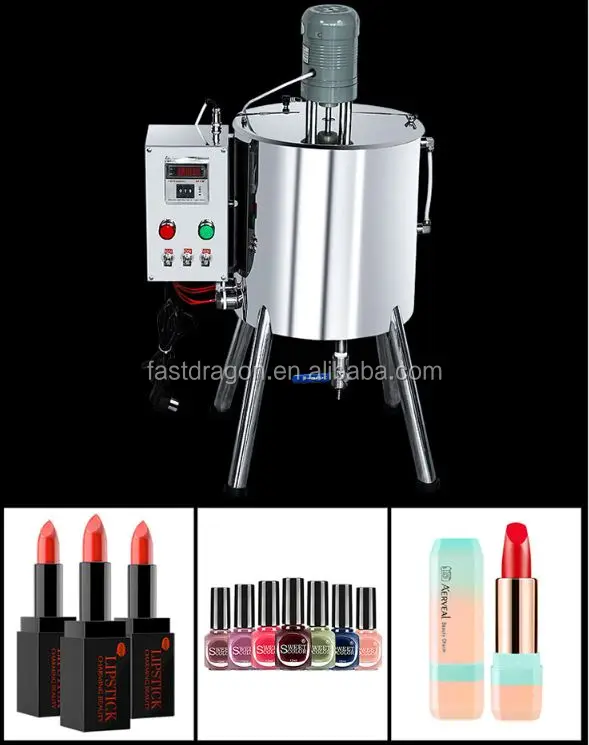 Full Automatic 15l/30l/200l Lipstick Cosmetics Crayon One Head Heat