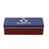 perfume packaging metal tin box Rectangle shape gift tin box for perfume packaging