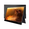 Touch screen ips panel 4k portable lcd monitor 4mm 15.6 inch usb touch screen build in speaker