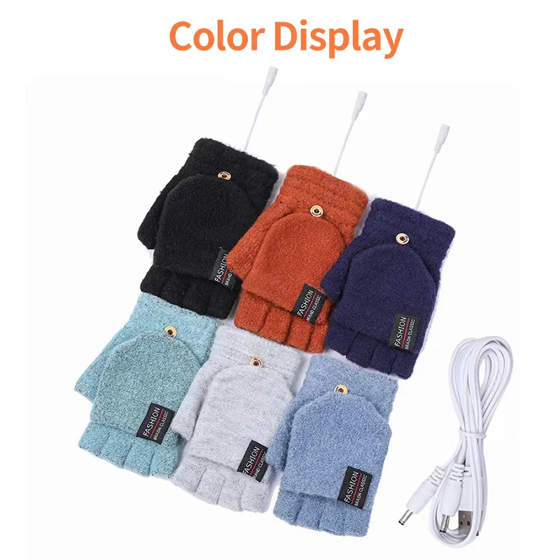 Fingerless Knitting Hands Warmer, USB, 5, Battery - detail 12