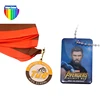Suppliers personalize your own design of zinc alloy metal colorful athlete sports medals