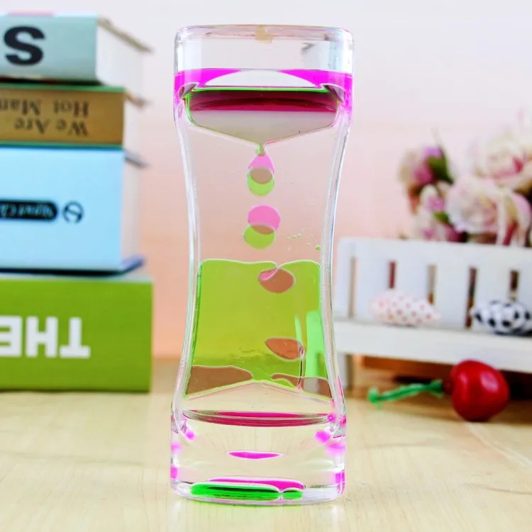 Liquid Timer Liquid Hourglass Timer Oil Timer For Kids Toy - Buy Liquid ...