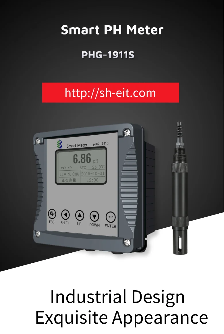 Industrial Online Water Orp/ Ph/temperature Meter/controller/analyzer