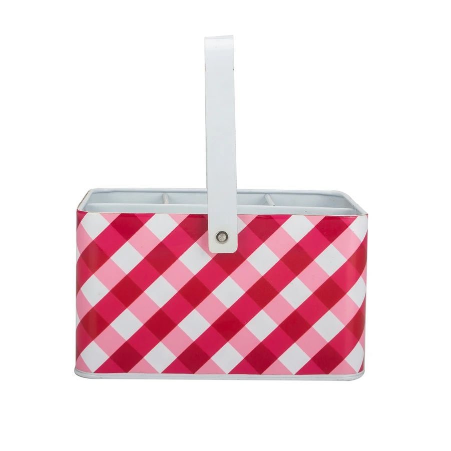 Multipurpose Home Housekeeper Box Kitchen Storage Caddy Garden Metal