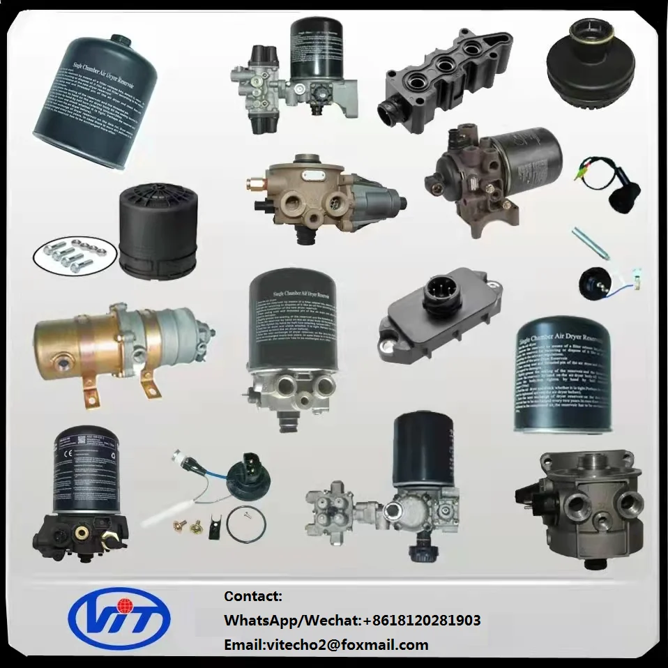 VIT Air Brake Auto Parts Truck compressor air dryer air processing unit APU 50054085 40554F FOR IVC factory