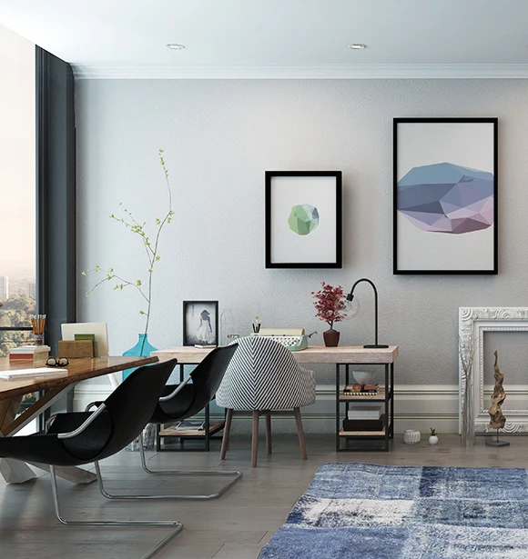 Fastdrying Interior Latex Paint For Internal Wall Decoration With Non