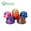 Square disposable aluminum foil bakery ware for dessert