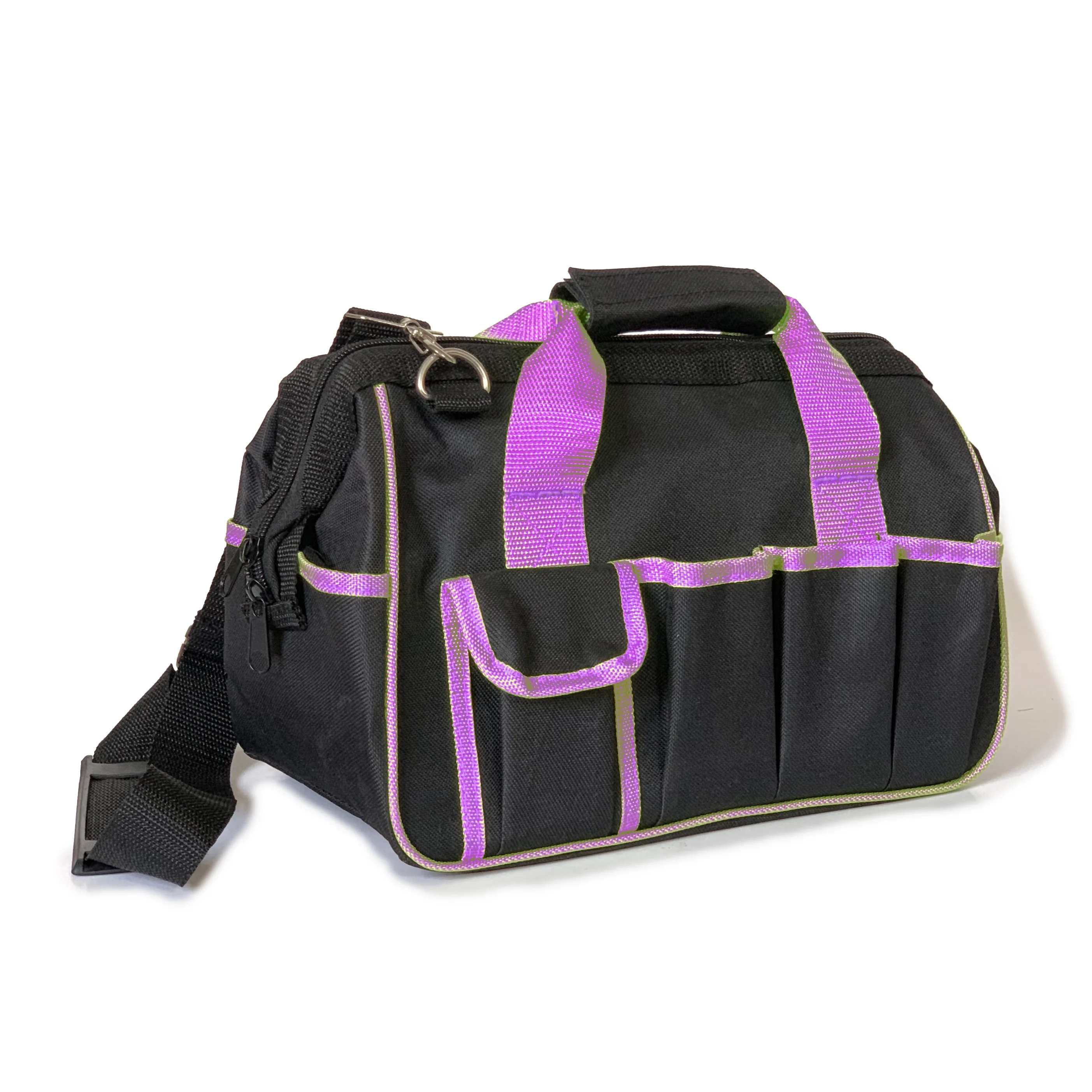 Husky Garden Purple Mesh Tool Bag With Adjustable Strap Buy Garden