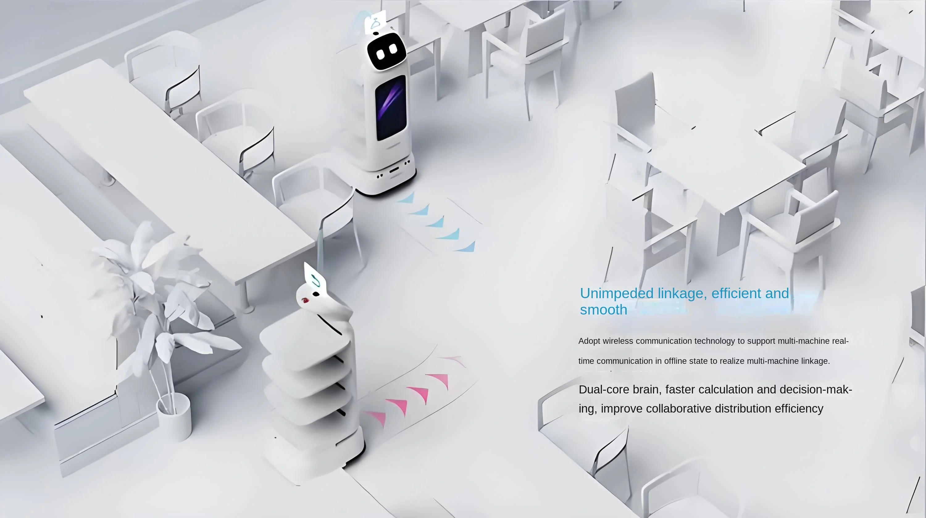 Youbao Multifunctional Service Robot for Hotel Restaurant Automatic Dinner Welcome Meal Delivery Advertising Marketing Features supplier