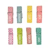 Cheap Wholesale Custom Beautiful Design Pattern Animal Craft Peg Gold Glitter Clips Wooden Tiny Clothespin