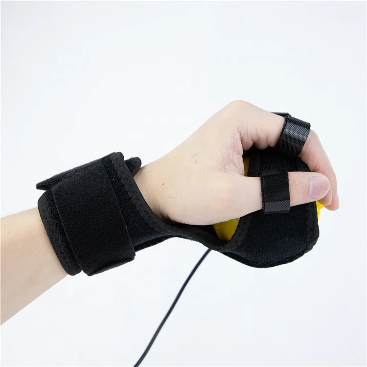 
Electric Hand Massage Ball Infrared Therapy Hot Compress Stroke Hemiplegia Finger Rehabilitation Recovery Training Machine 