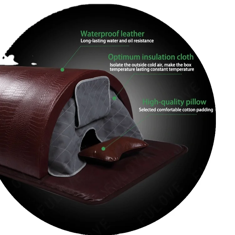 Fuerle Far Infrared Thermal Energy Sauna Dome For Home Spa Capsaule