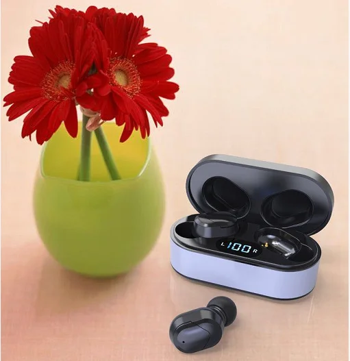 newest cheap handsfree tws earbuds ture wireless earphone headphone with Charging Case - ANKUX.COM