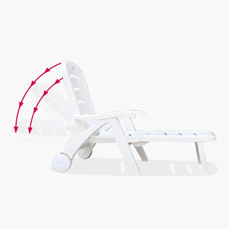 Outdoor Furniture Plastic Beach Chair for Pool for Pool and Beach Use