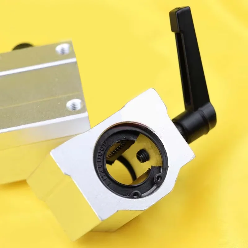 product linear guide rail locking positioning limit fixed slider optical axis box type linear bearing hdbrg steel 16 20 25-11