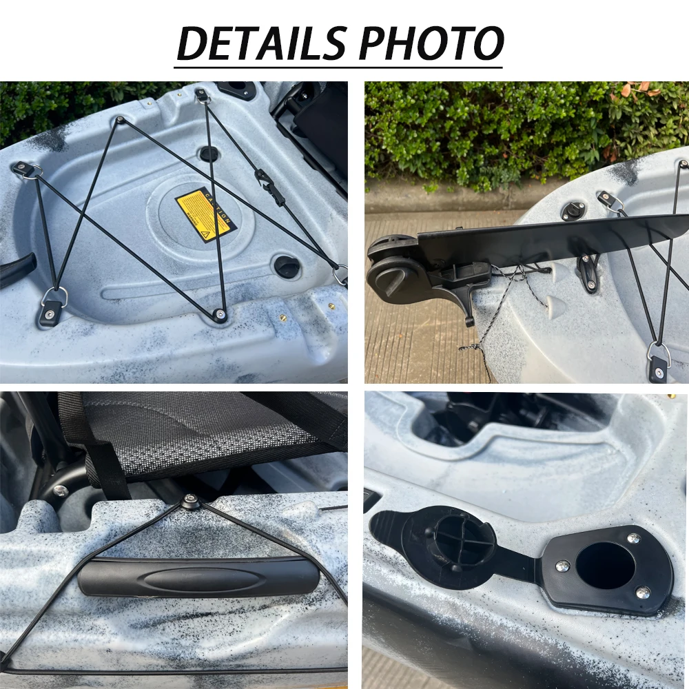 Easy Carry Hardshell Two Section Detachable Foldable Flape Pedal